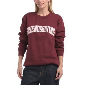 PACIFIC & CO Maroon Friendsgiving Sweatshirt
